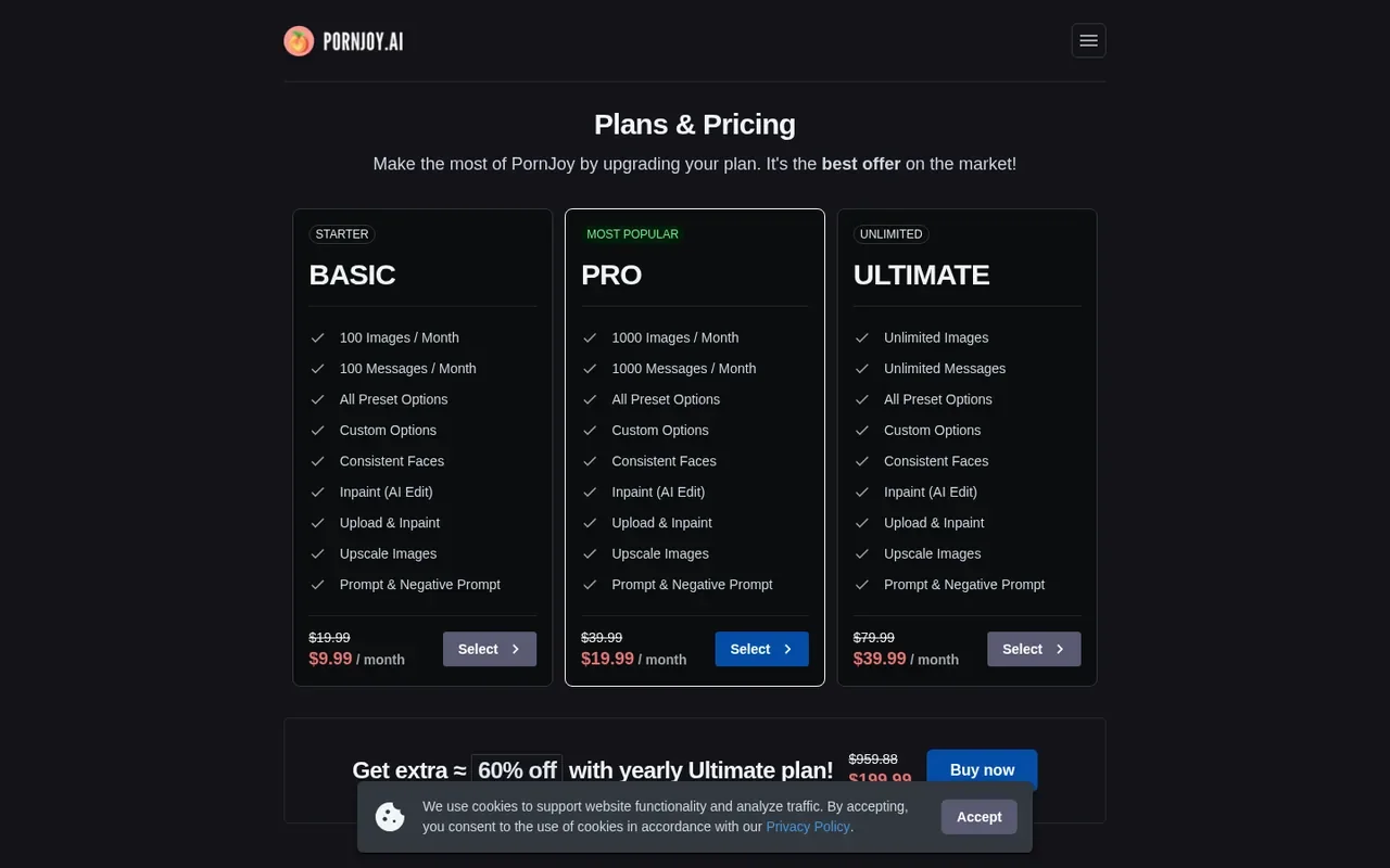 PornJoy screenshot 1